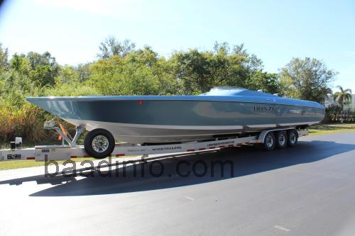 Donzi 43 ZR tekniske specifikationer 